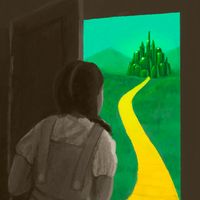 Wizard of Oz Illustration