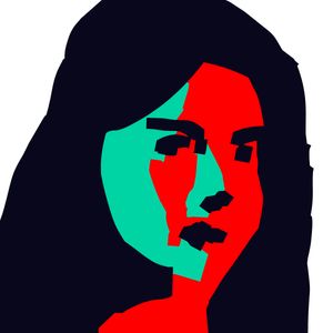 Square Brush (digital painting experiments)