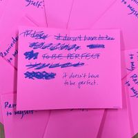 Reminders to Myself #1-3