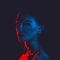 Light (digital portrait experiment)