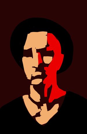 Square Brush (digital painting experiments)