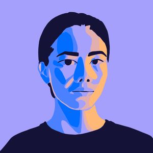 Hard and Soft (digital portrait experiment)