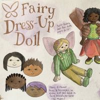 Toy Concept Art: Fairy Dress-Up Doll