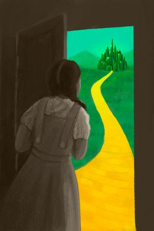 Wizard of Oz Illustration