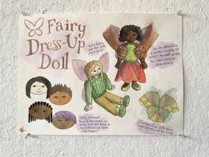 Toy Concept Art: Fairy Dress-Up Doll